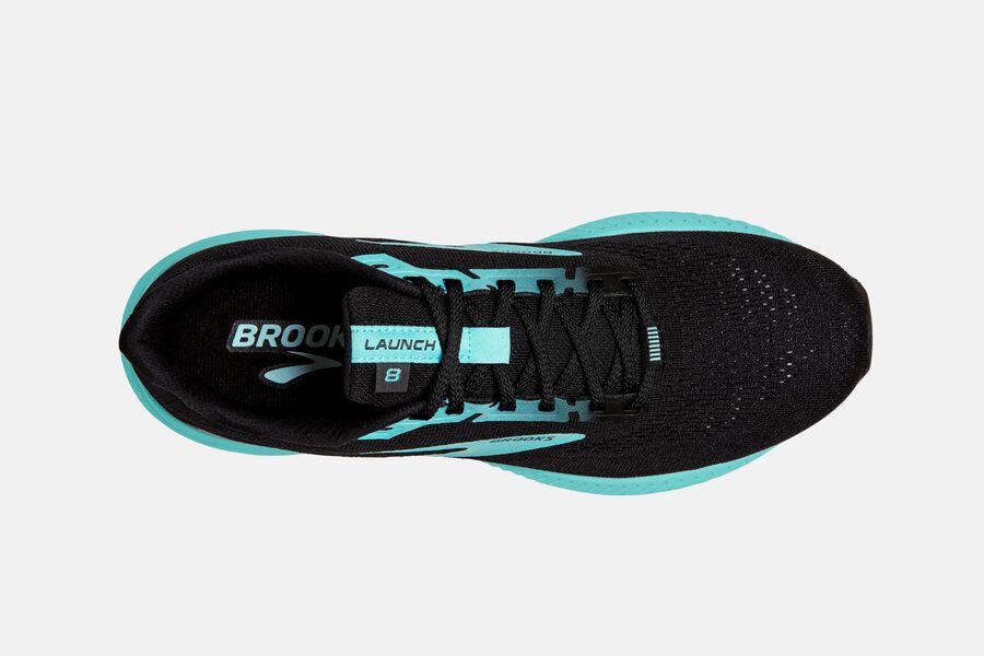 Brooks Launch 8 Road Loopschoenen Dames - Zwart/Blauw - 485029SHA